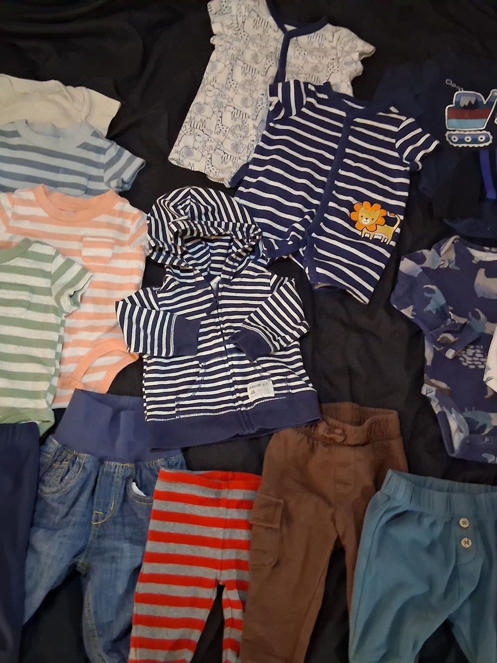 0-3 Month Baby Boy (17 Piece) Bundle!